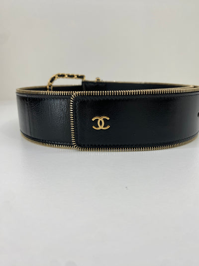 Chanel Belt Black Goatskin GHW *limited edition*