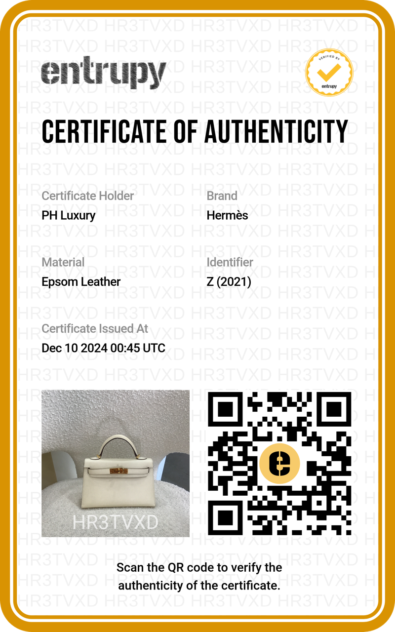 Hermes Mini Kelly Nata GHW Z Stamp – PH Luxury Consignment