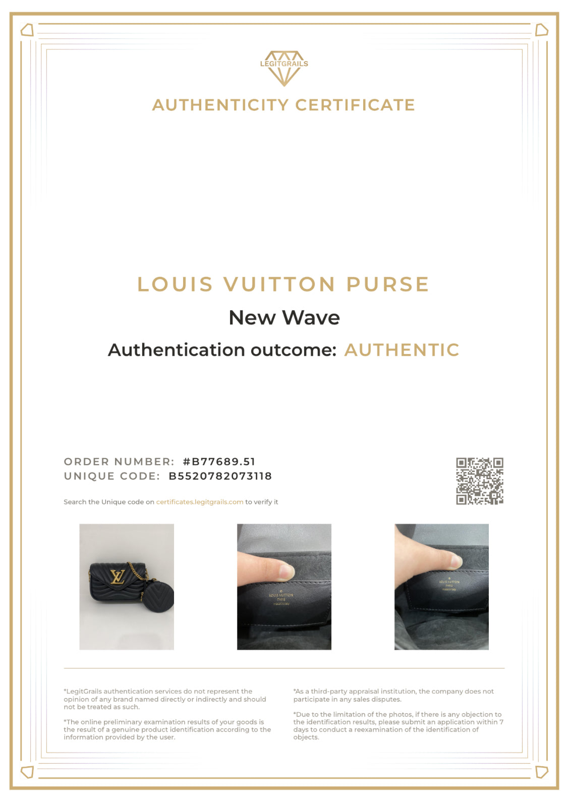 Louis Vuitton Multi-pochette New Wave Black GHW