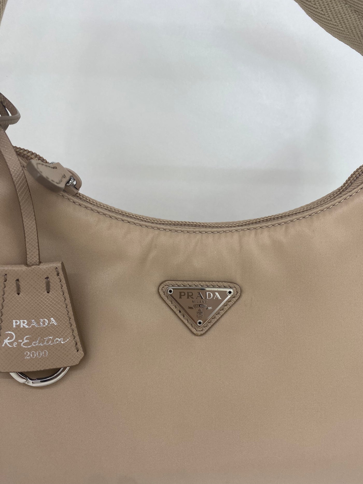 Prada Nylon Bag Beige