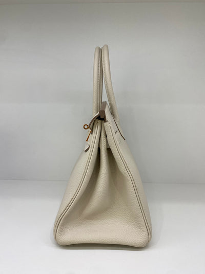 Hermes Birkin 30 Craie GHW