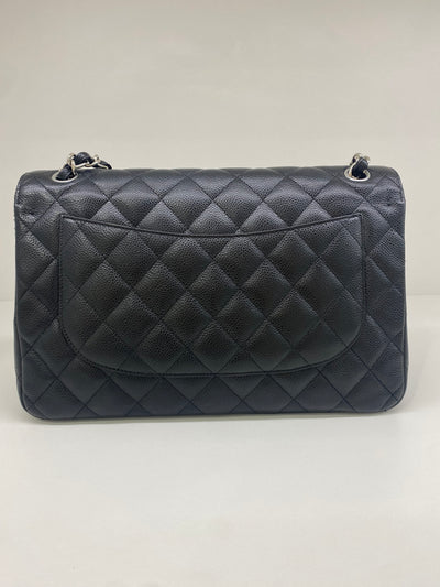 Chanel Classic Flap Large (Jumbo) Black SHW (series 24)