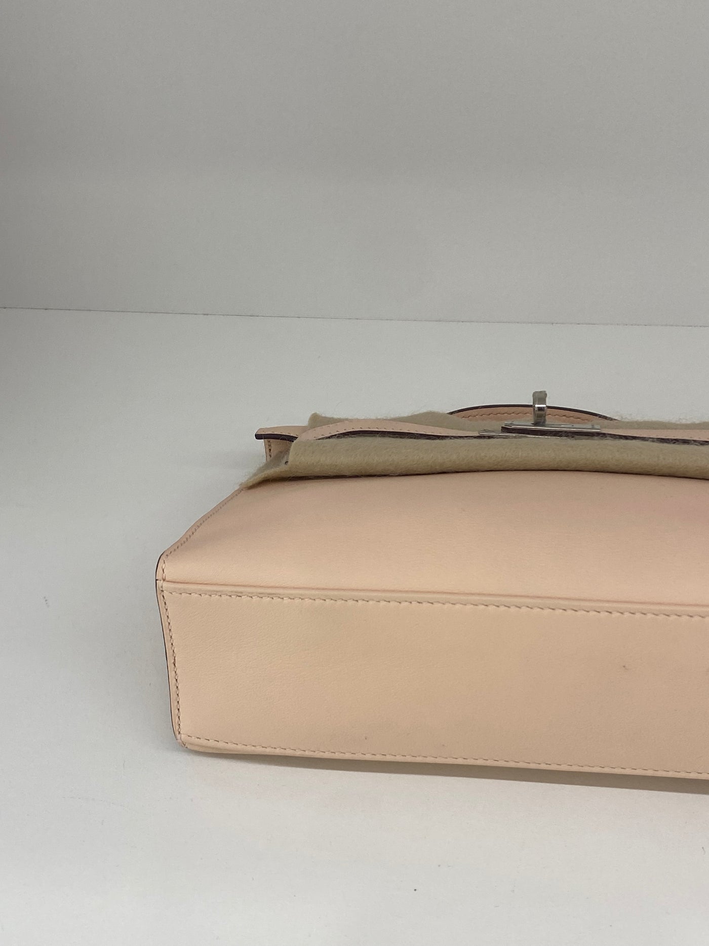 Hermes Kelly Pochette Rose Elegantine PHW