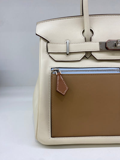 Hermes Birkin 30 Nata Colourmatic PHW