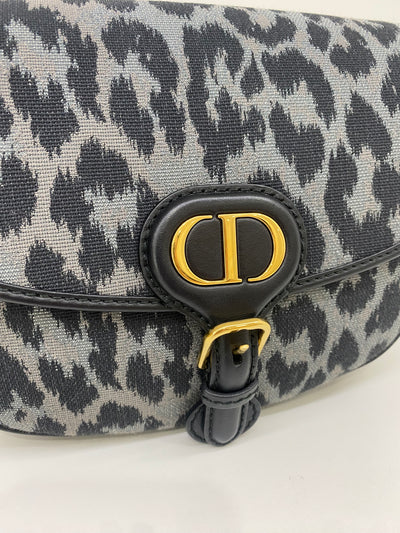 Dior Bobby Bag Leopard Print GHW