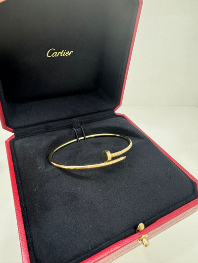Cartier Juste Un Clou YG Size 18