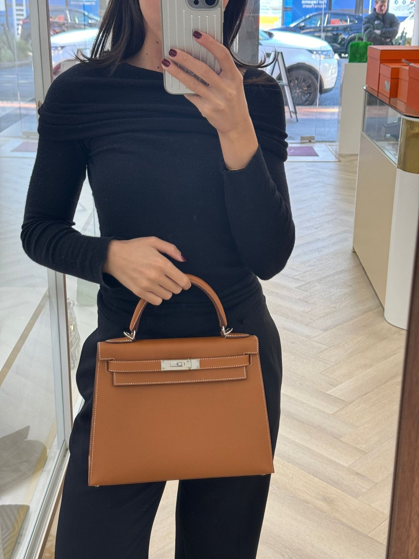 Kelly Gold 28 Epsom Sellier PHW