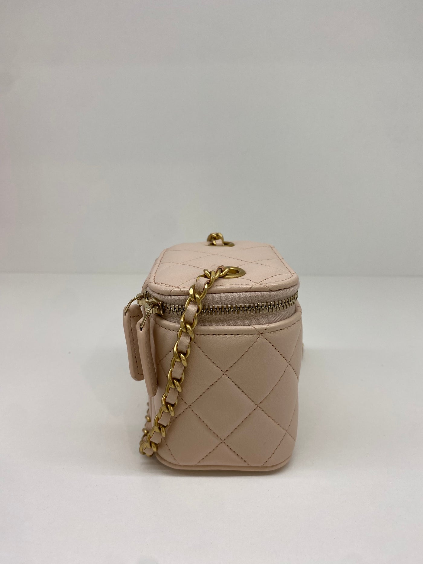 Chanel Mini Vanity Pale Pink GHW