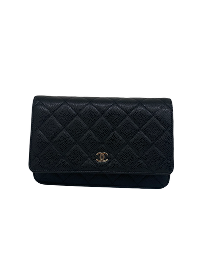 Chanel Black Caviar WOC SHW