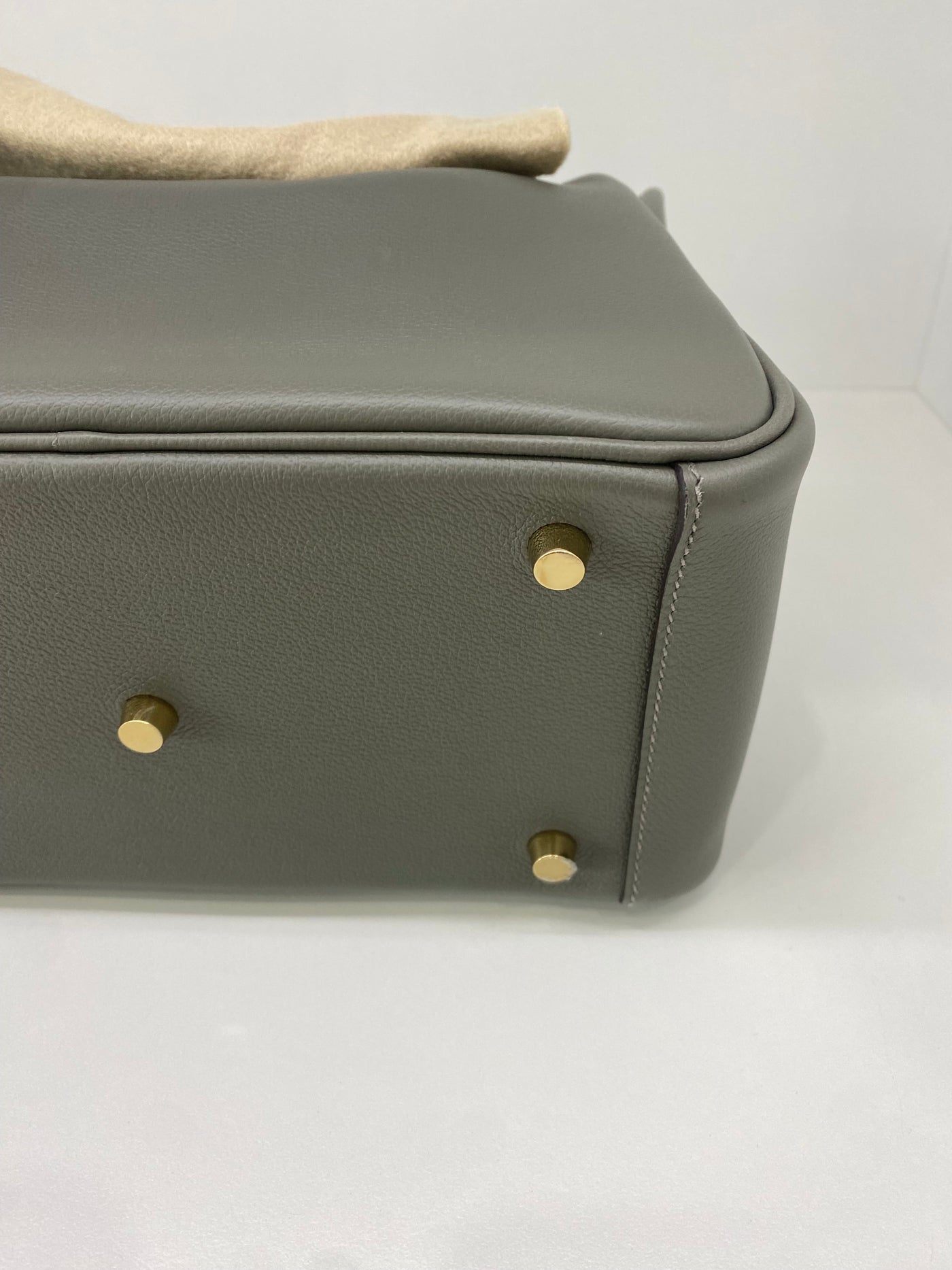 Hermes Lindy 26 Gris Meyer GHW