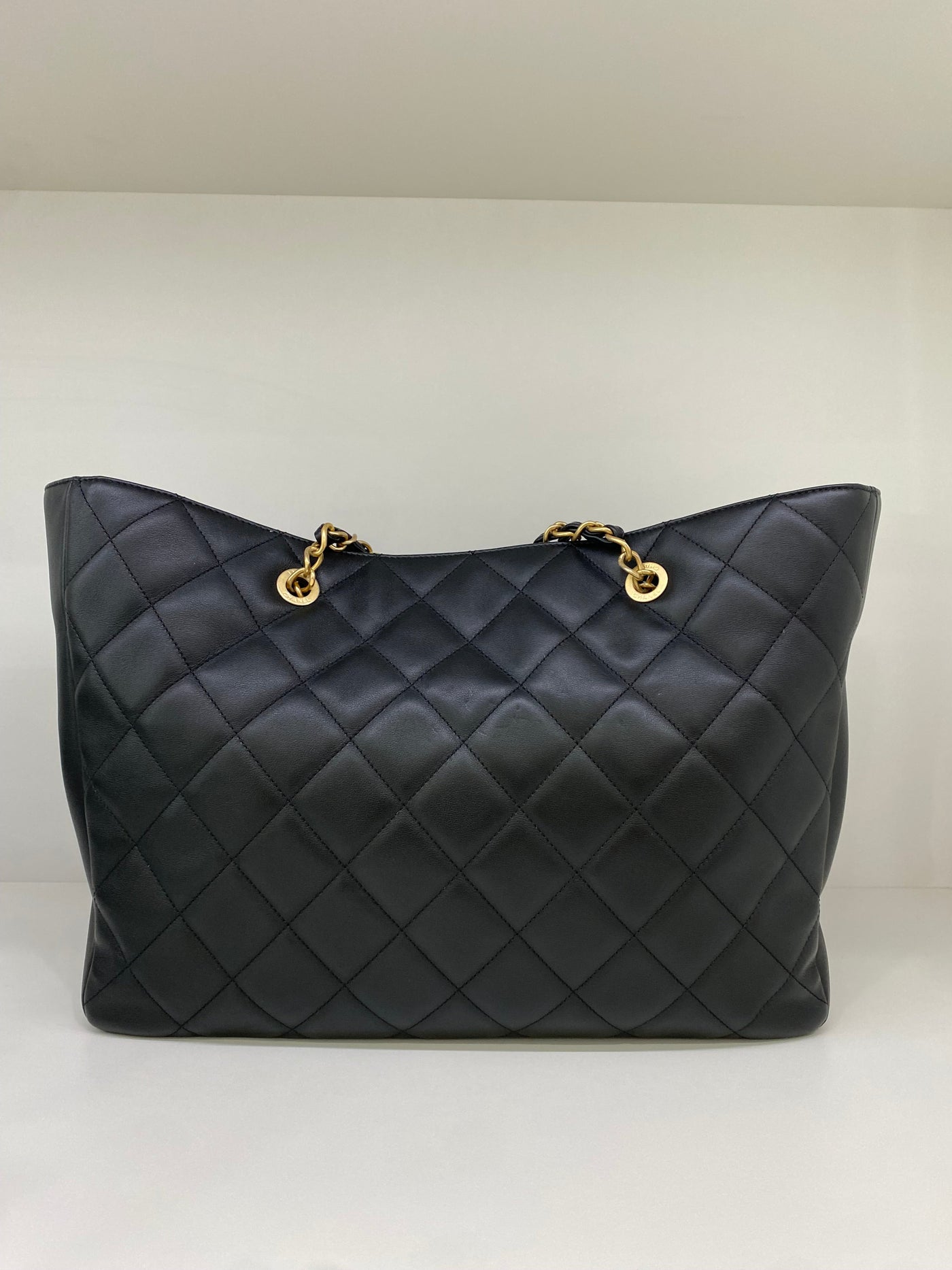 Chanel Shopping Tote Black GHW
