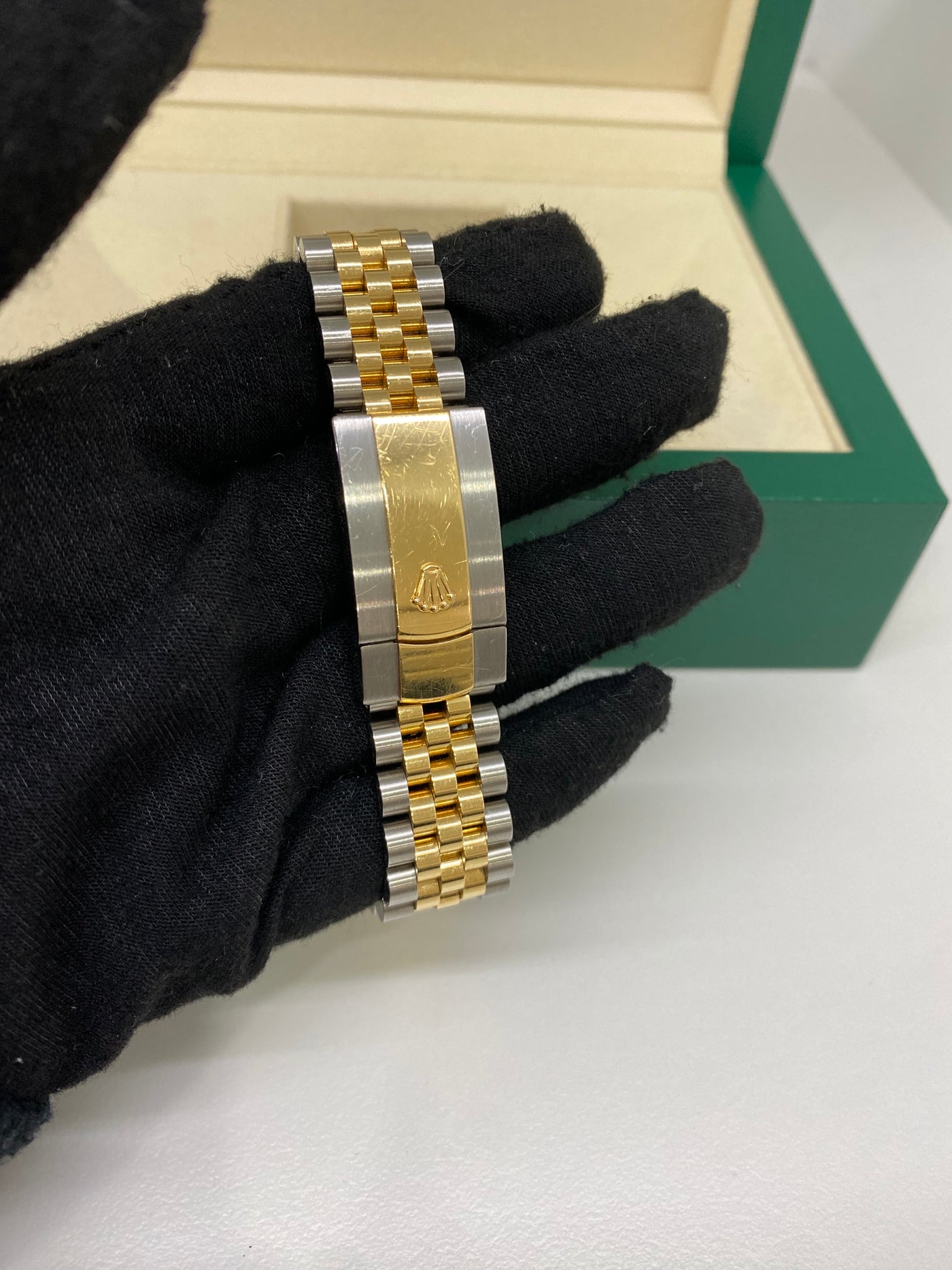 Rolex Datejust 36mm Two Tone Palm Motif