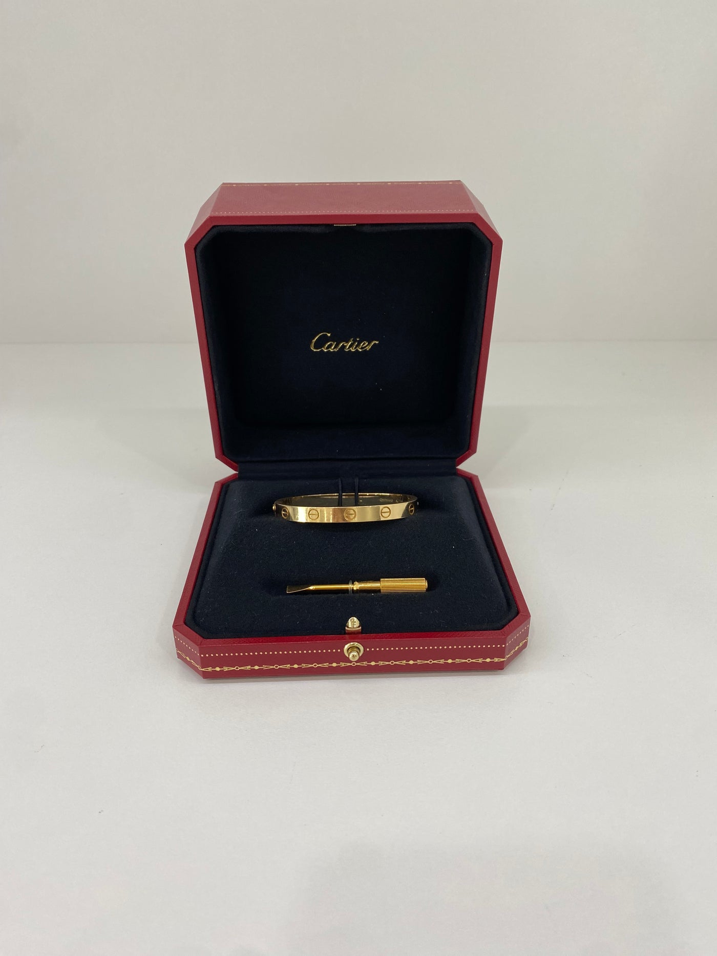 Cartier Love Bracelet Classic Yellow Gold Size 15