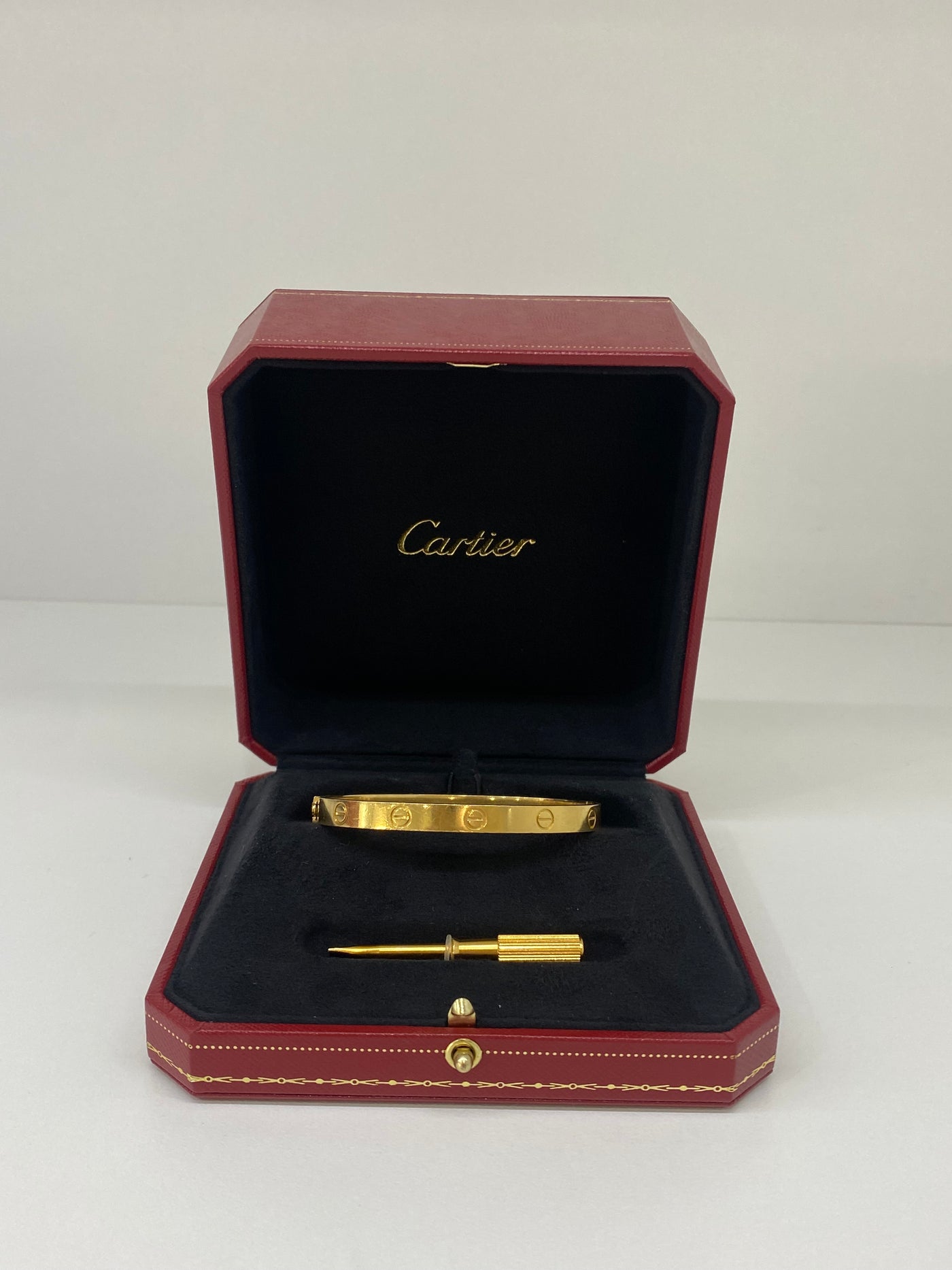 Cartier Love Bangle Yellow Gold Size 18