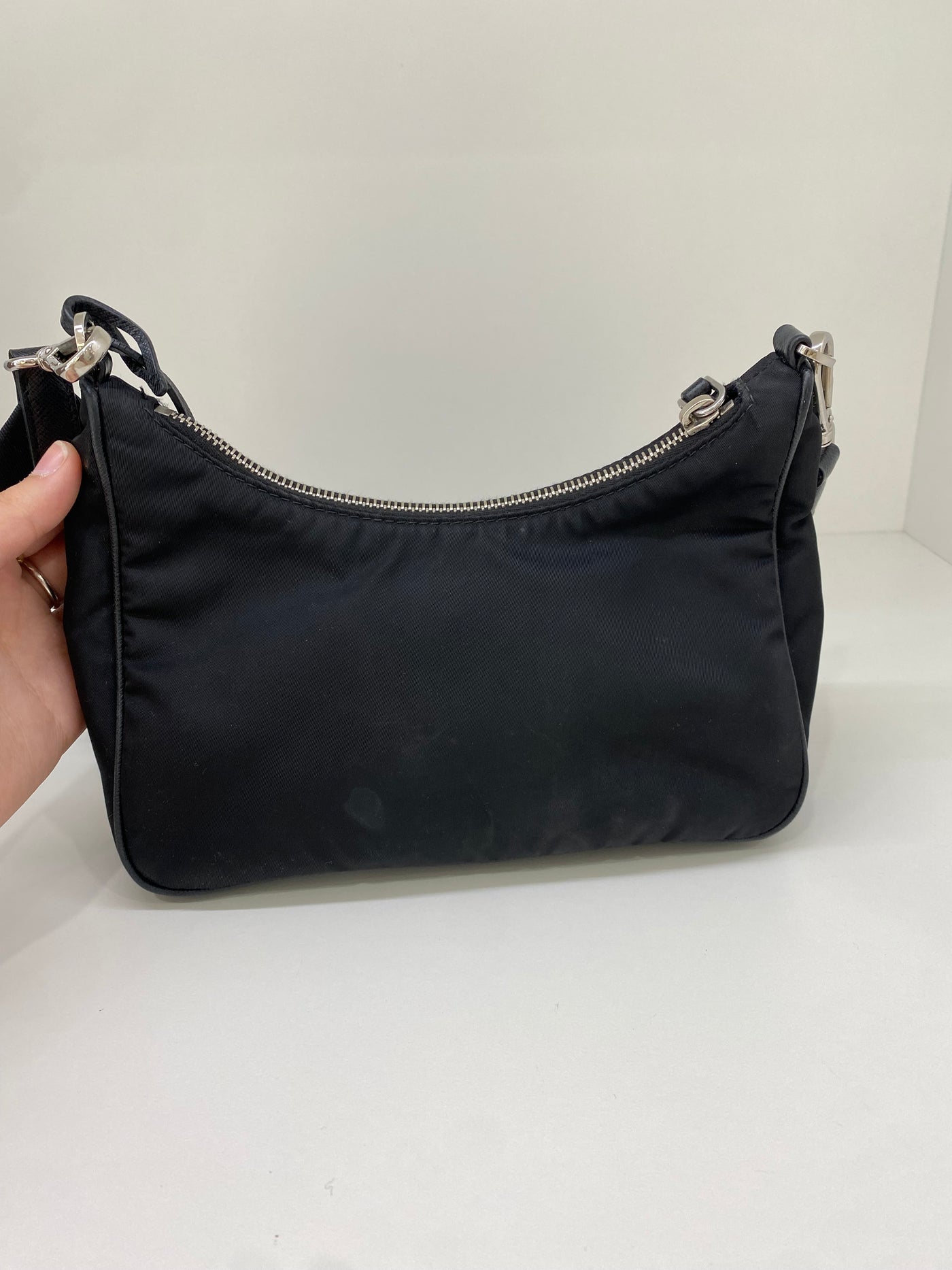 Prada Re-edition Nylon Black SHW