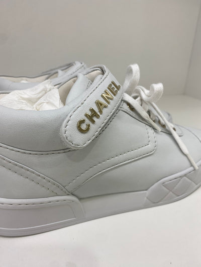 Chanel Sneakers Light Blue/White Size 37