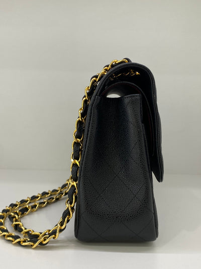 Chanel Classic Flap Large Jumbo Black Caviar GHW