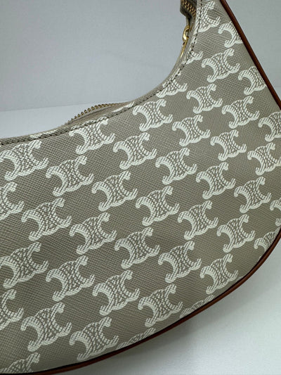 Celine Ava Bag Triomphe White
