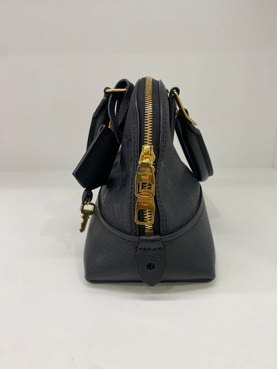 Louis Vuitton Alma Black Empriente Leather GHW
