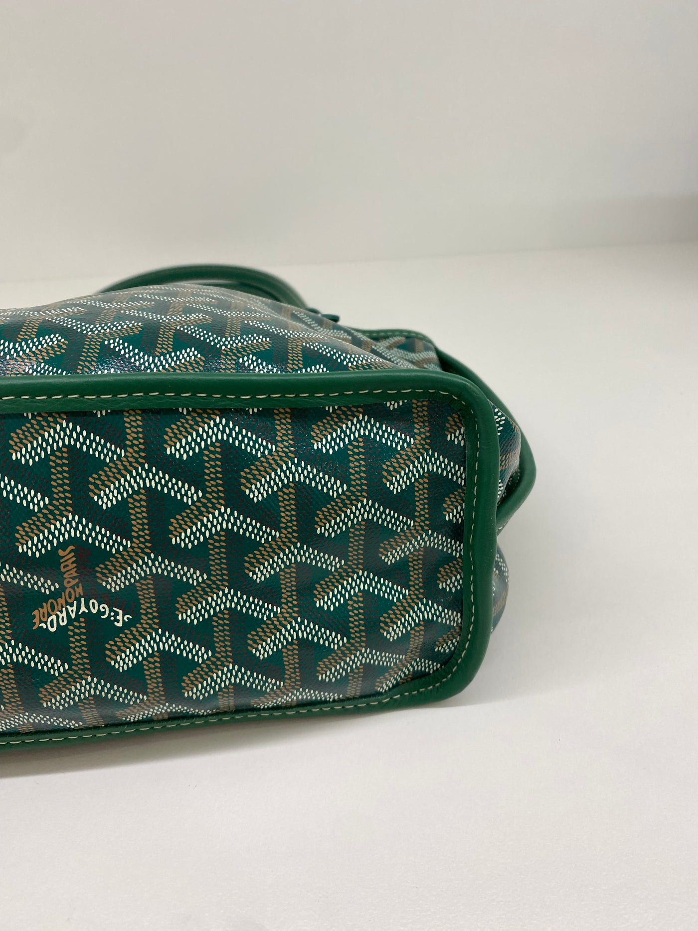 Goyard mini anjou - green