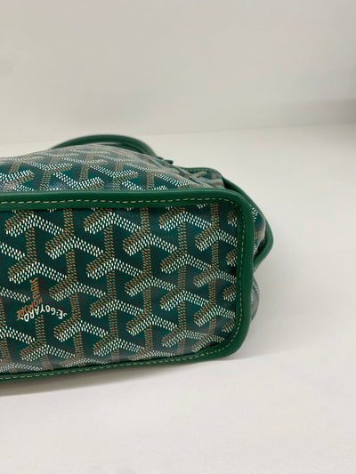 Goyard mini anjou - green