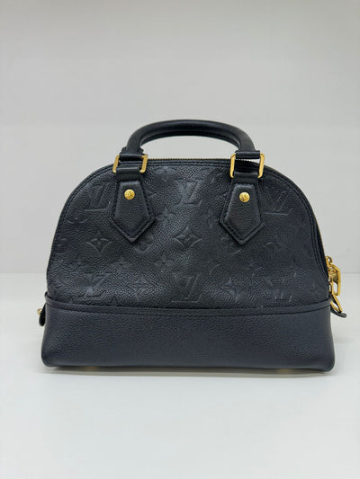 Louis Vuitton Alma Black Mini