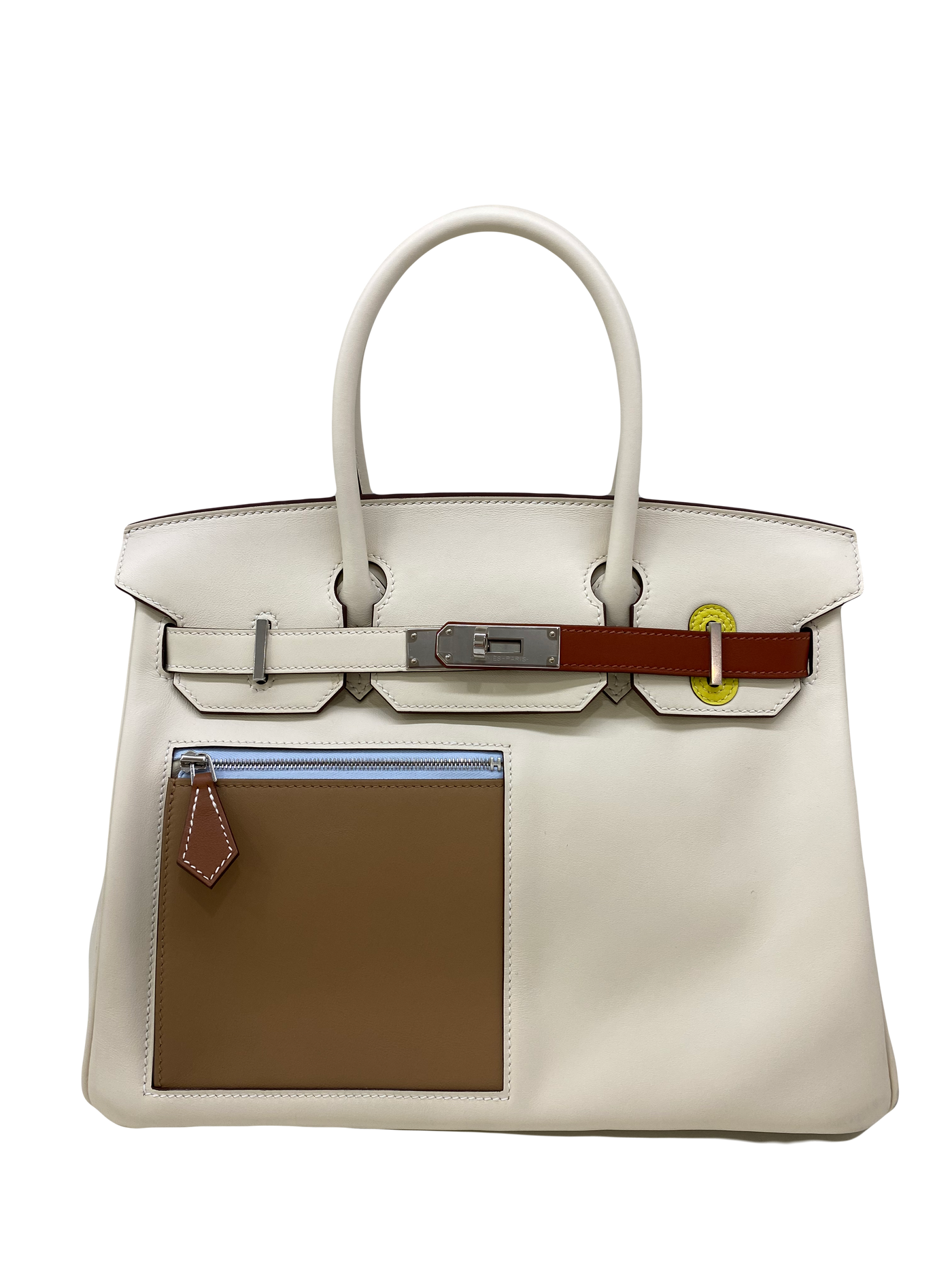 Hermes Birkin 30 Nata Colourmatic PHW