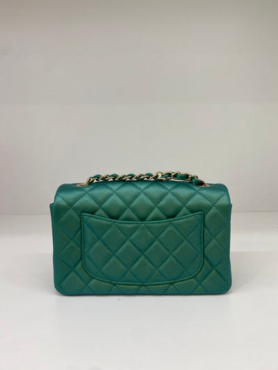 Chanel Classic Flap Mini Green