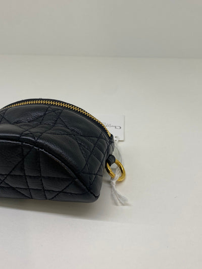 Dior Caro Half Moon Coin Purse