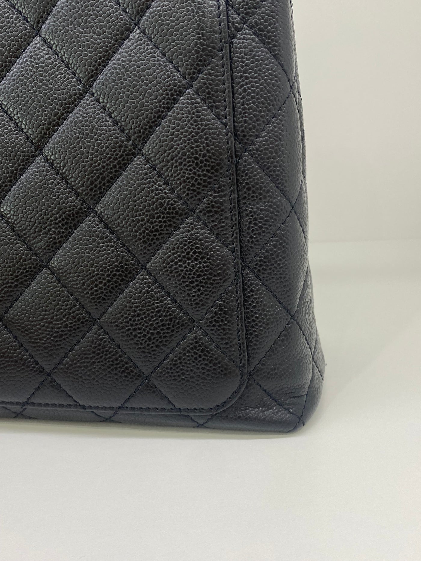 Chanel Kelly Caviar Black Large Vintage