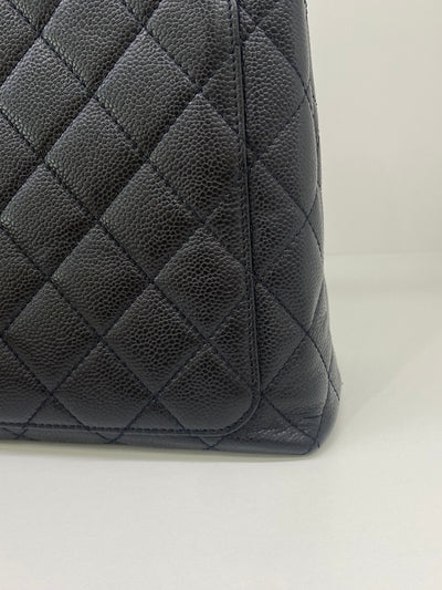 Chanel Kelly Caviar Black Large Vintage