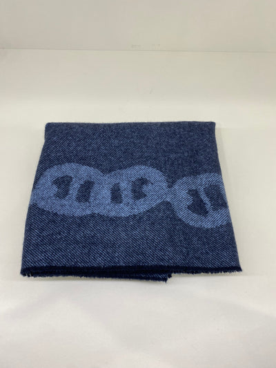 Hermes Cashmere Scarf Navy