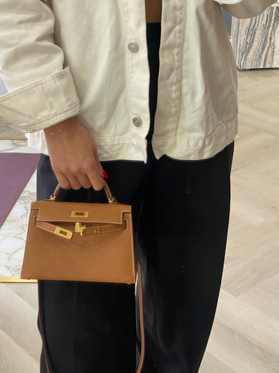 Hermes Mini Kelly Gold GHW