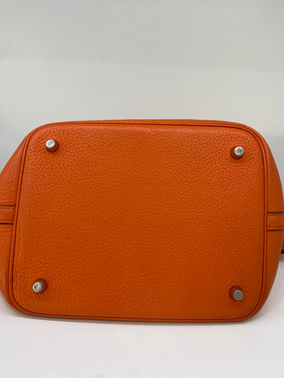 Hermes Picotin 22 Orange Poppy PHW
