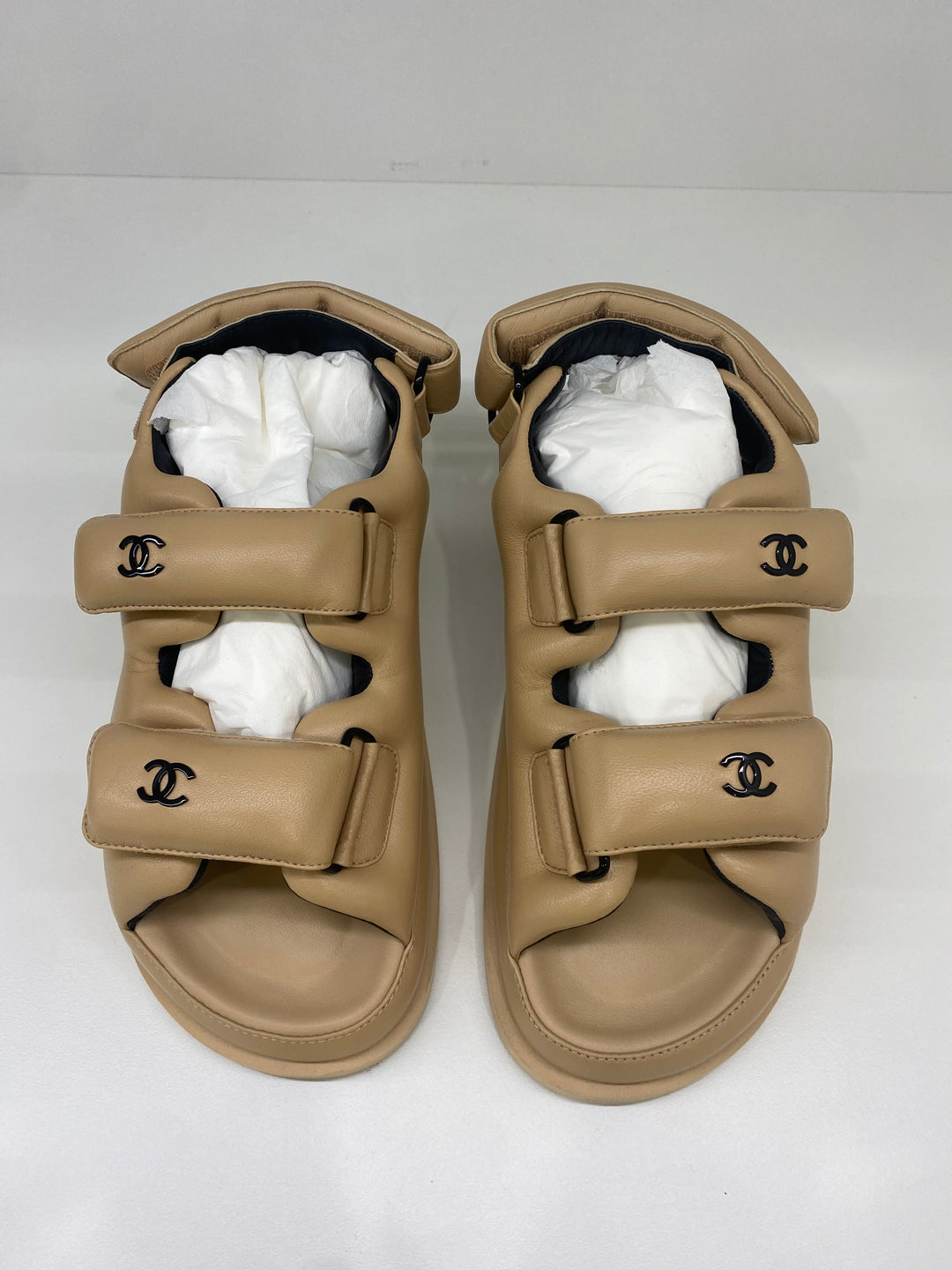 Chanel Dad Sandals 2020 Chanel Dad Sandals Leather Size 36C – PH