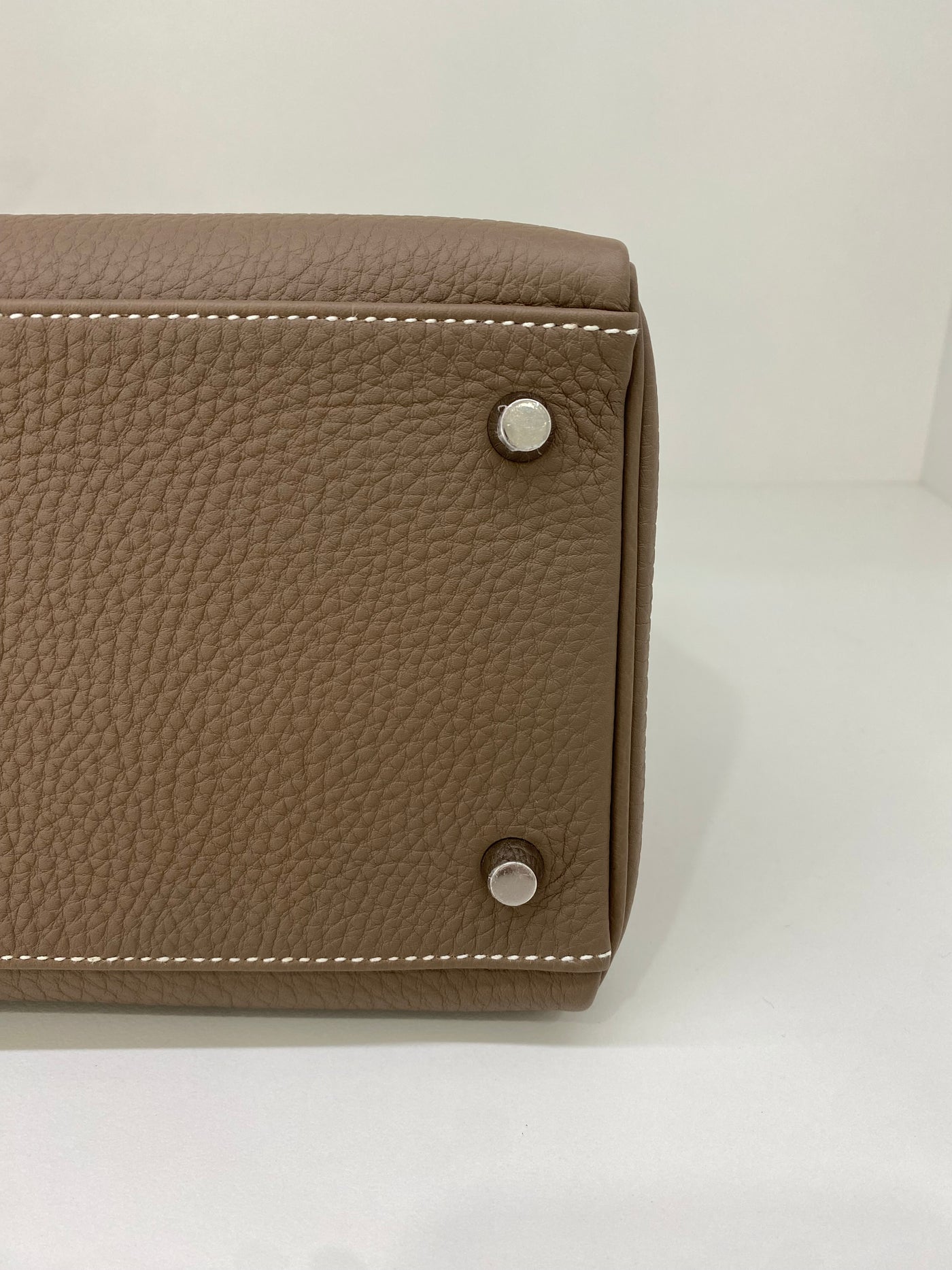 Hermès Kelly 35 Retourne Togo Etoupe PHW