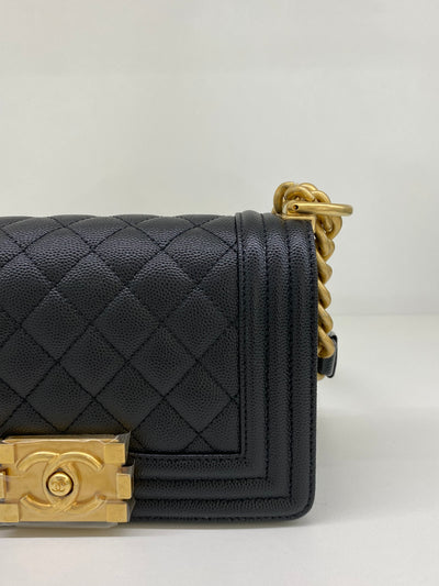 Chanel Boy Bag Small Black GHW