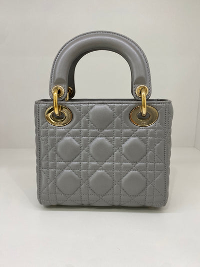 Dior Lady Dior Mini Silver GHW