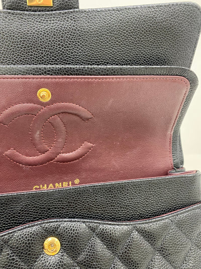 Chanel Classic Flap Medium Black Caviar GHW