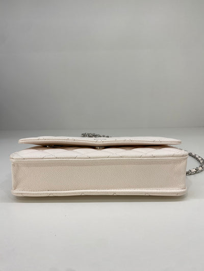 Chanel WOC White Caviar SHW