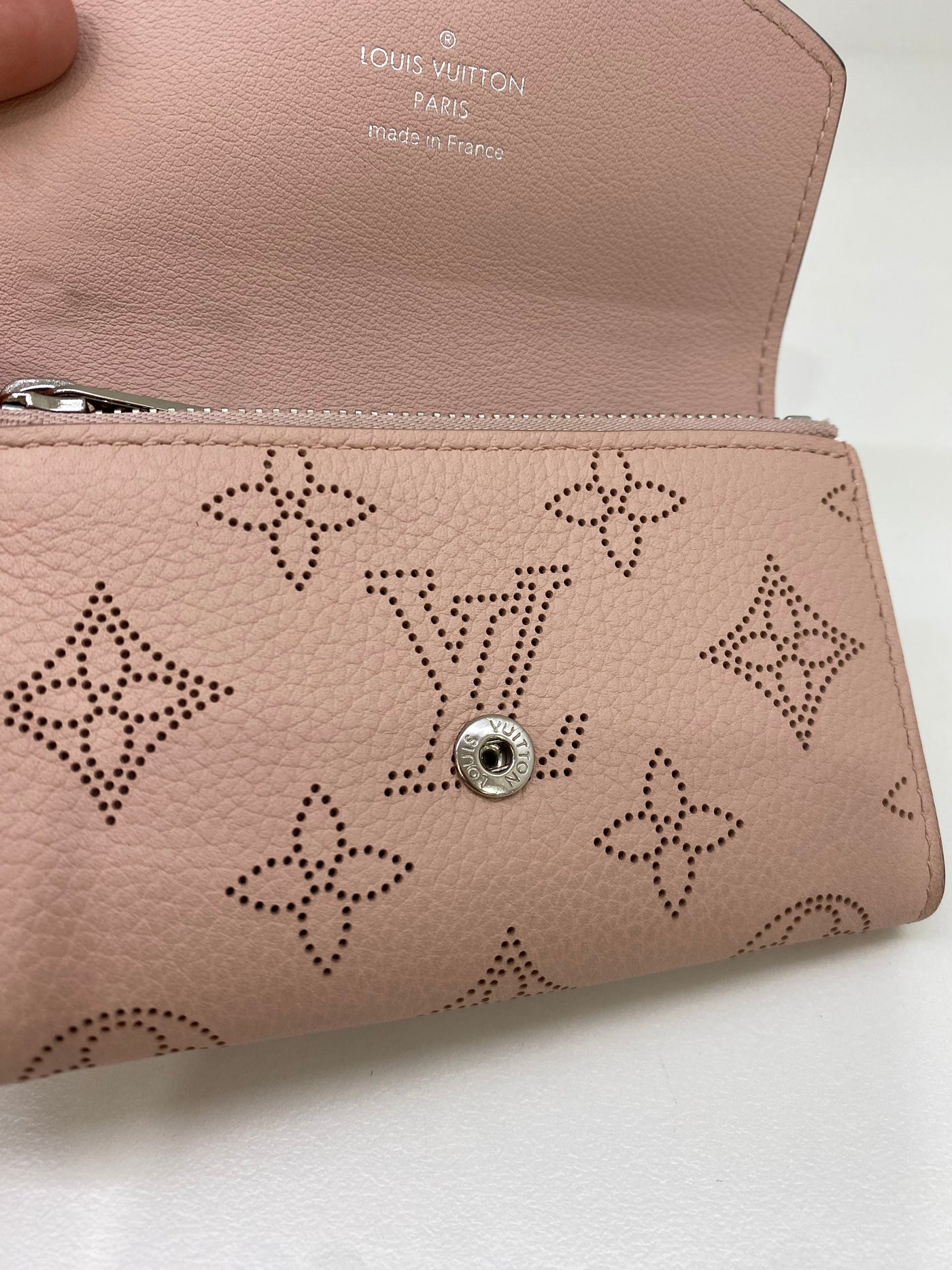 Louis Vuitton Pink Mahina Coin Purse
