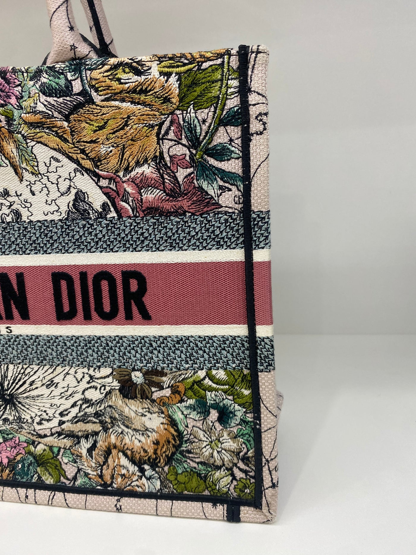 Dior Book Tote Colourful Small