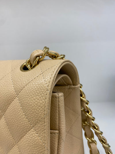 Chanel Classic Flap Jumbo Beige GHW