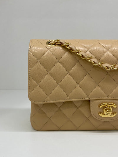 Chanel Classic Flap Medium Beige GHW