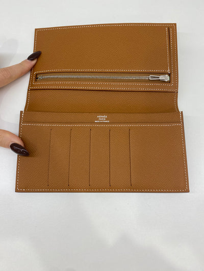 Hermes Citizen Wallet Gold