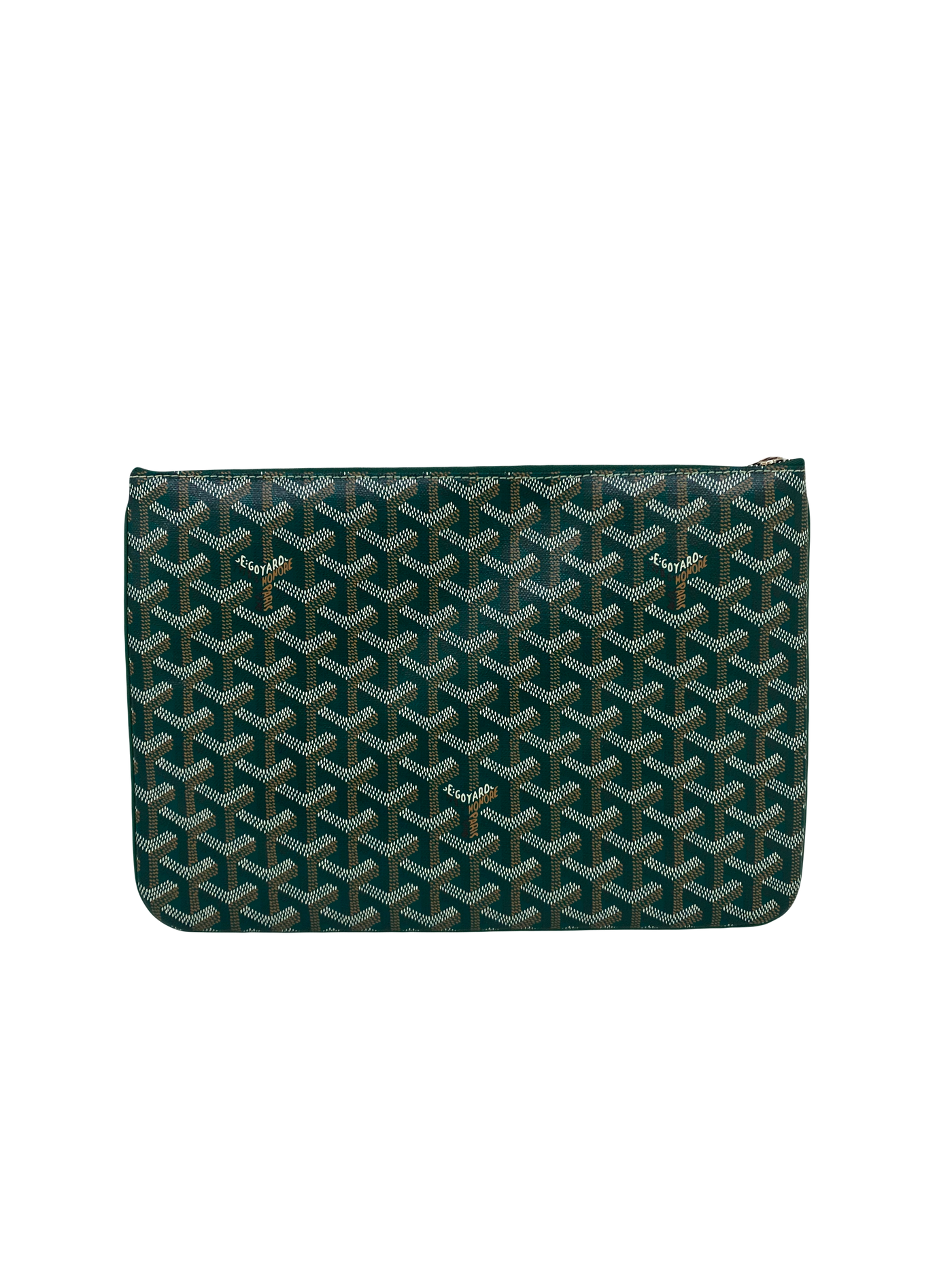 Goyard Clutch Green