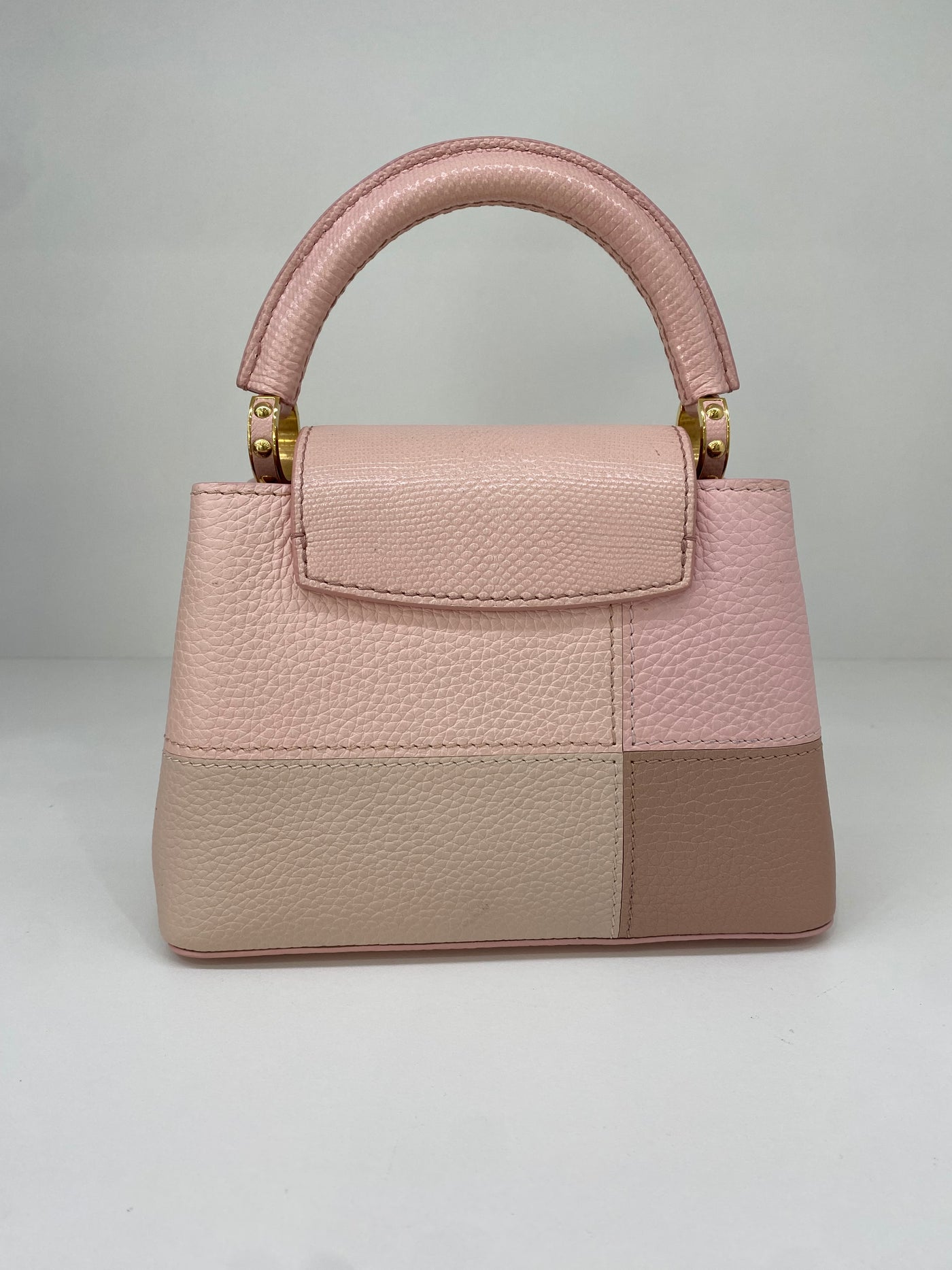 Louis Vuitton Mini Capucine BB Pink Patches