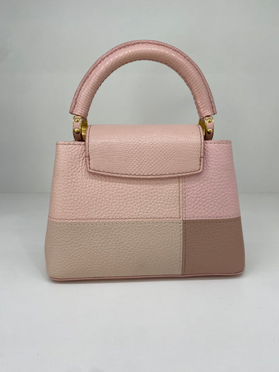 Louis Vuitton Mini Capucine BB Pink Patches