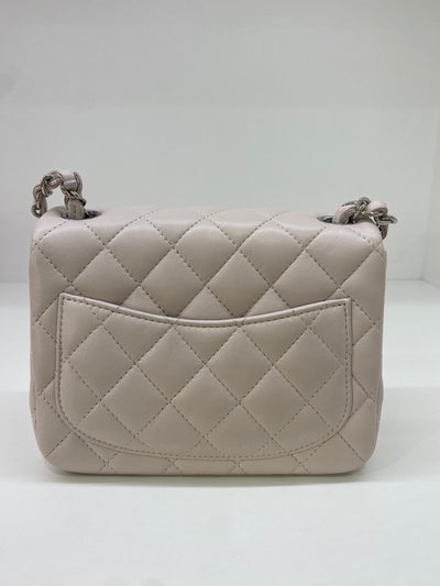 Chanel Classic Flap Square Mini Lilac SHW