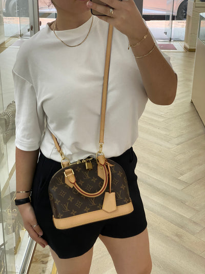Louis Vuitton Alma BB Monogram GHW